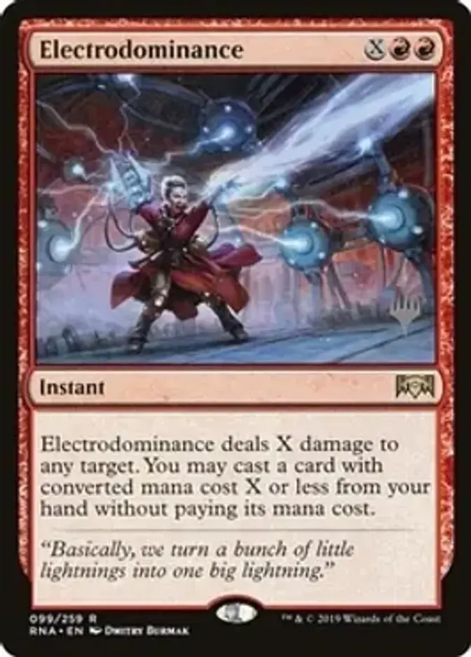 Electrodominance <planeswalker stamp> [PTHB]
