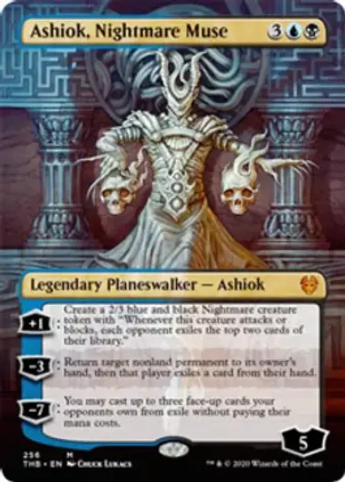 Ashiok, Nightmare Muse <borderless> [THB] (F)