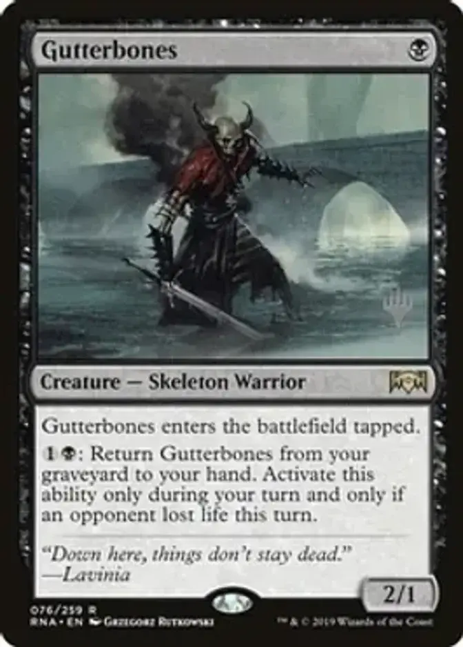 Gutterbones <planeswalker stamp> [PTHB]