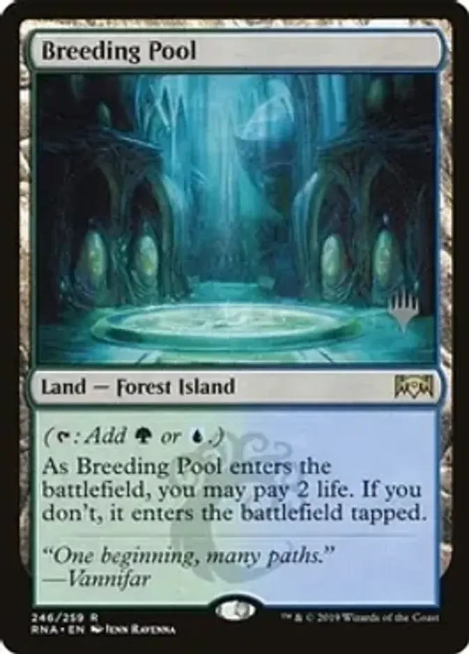 Breeding Pool <planeswalker stamp> [PTHB]