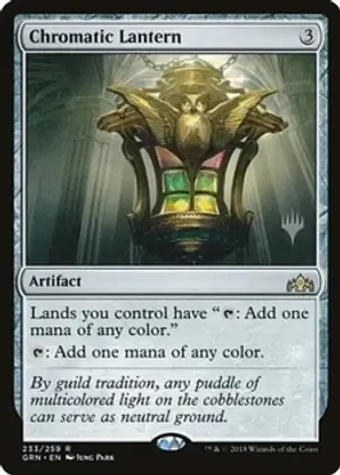 Chromatic Lantern <planeswalker stamp> [PTHB]