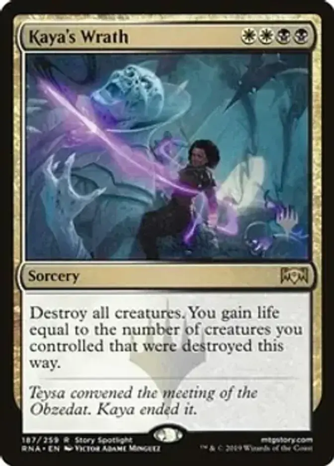 Kaya's Wrath <planeswalker stamp> [PTHB]
