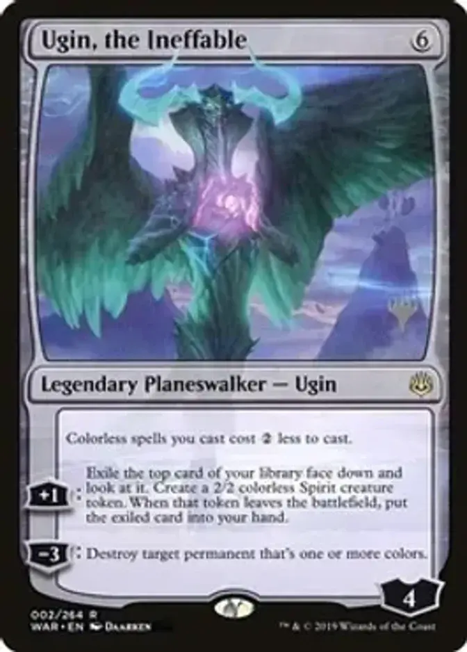 Ugin, the Ineffable <planeswalker stamp> [PTHB]