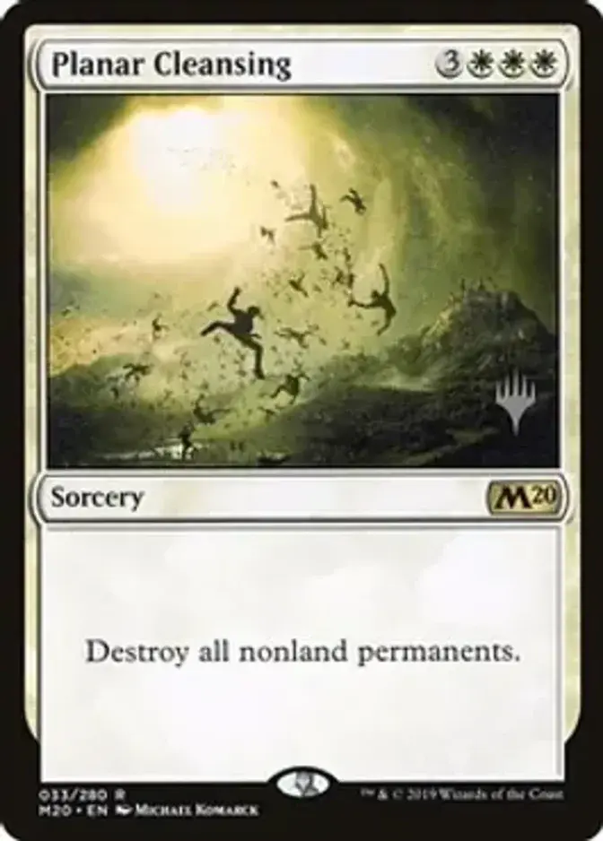 Planar Cleansing <planeswalker stamp> [PTHB]