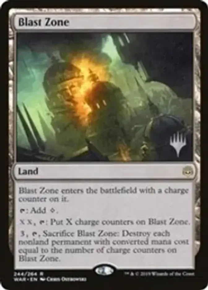 Blast Zone <planeswalker stamp> [PTHB]