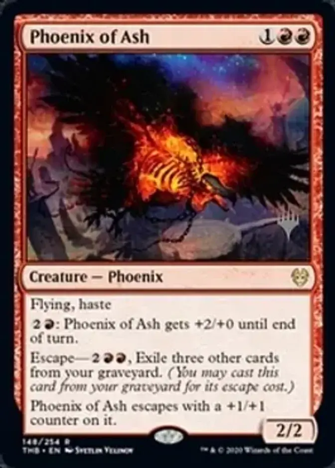 Phoenix of Ash <planeswalker stamp> [PTHB]