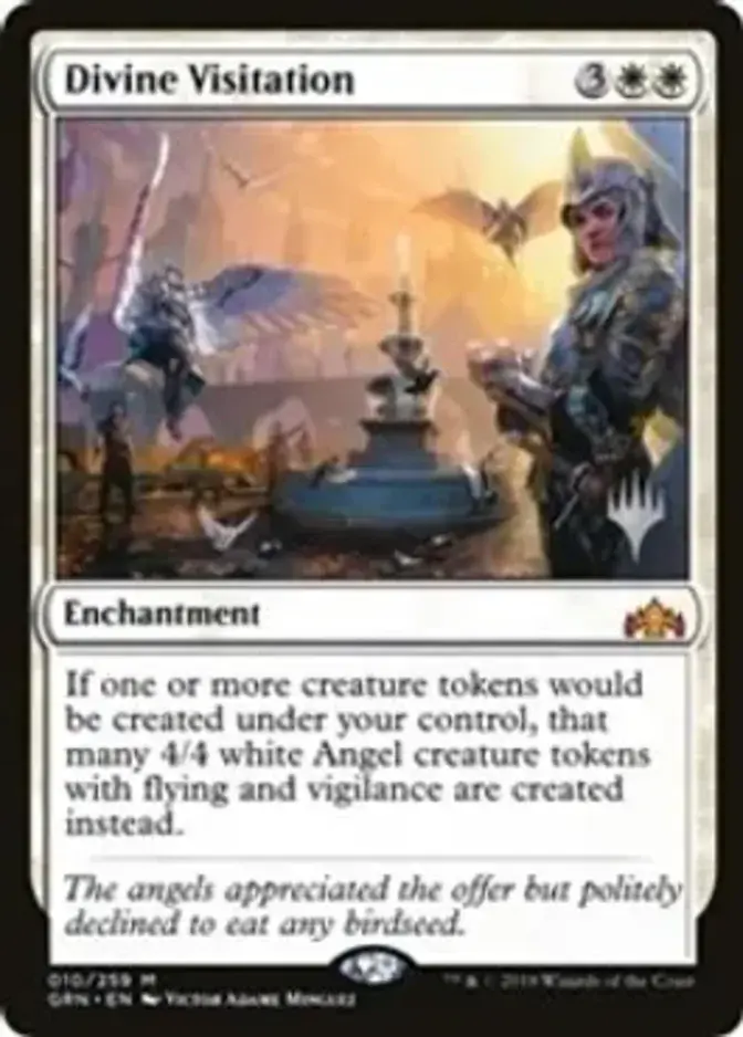 Divine Visitation <planeswalker stamp> [PTHB]