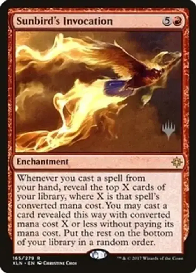 Sunbird's Invocation <planeswalker stamp> [PTHB]