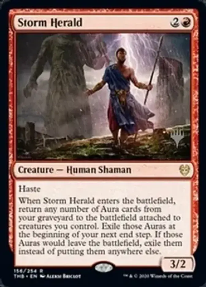 Storm Herald <planeswalker stamp> [PTHB]