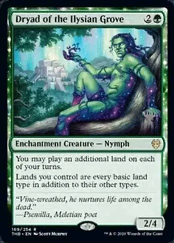 Dryad of the Ilysian Grove <planeswalker stamp> [PTHB]