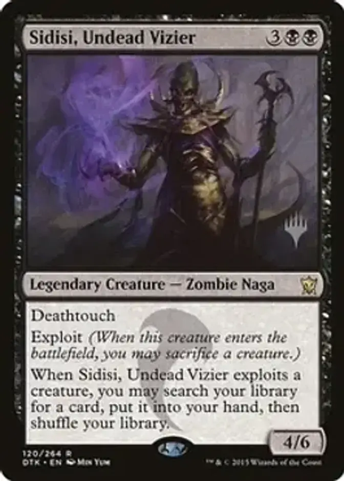 Sidisi, Undead Vizier <planeswalker stamp> [PTHB]
