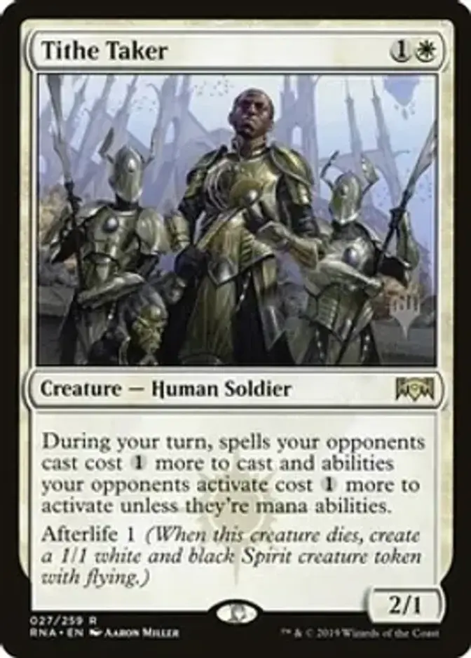 Tithe Taker <planeswalker stamp> [PTHB]