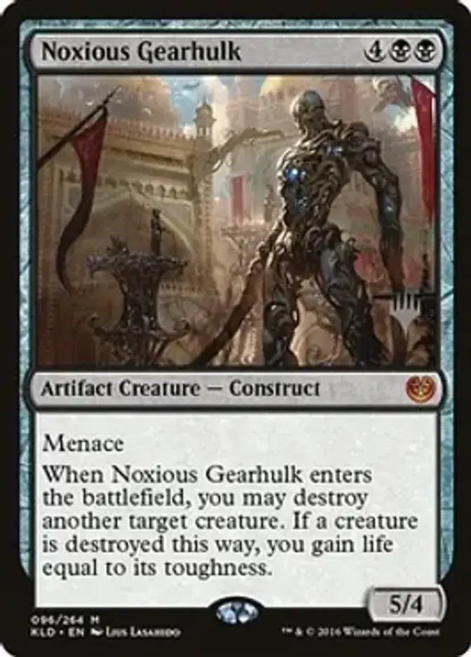 Noxious Gearhulk <planeswalker stamp> [PTHB]