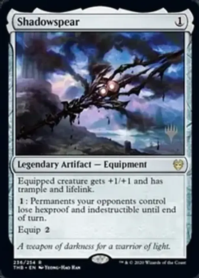 Shadowspear <planeswalker stamp> [PTHB]