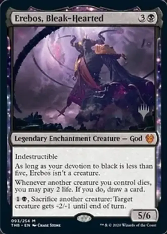Erebos, Bleak-Hearted <planeswalker stamp> [PTHB]