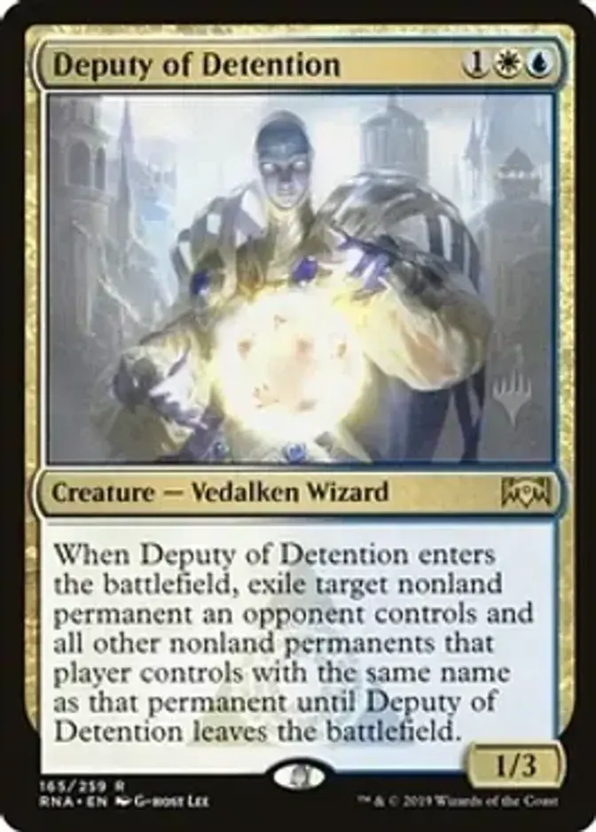Deputy of Detention <planeswalker stamp> [PTHB] (F)