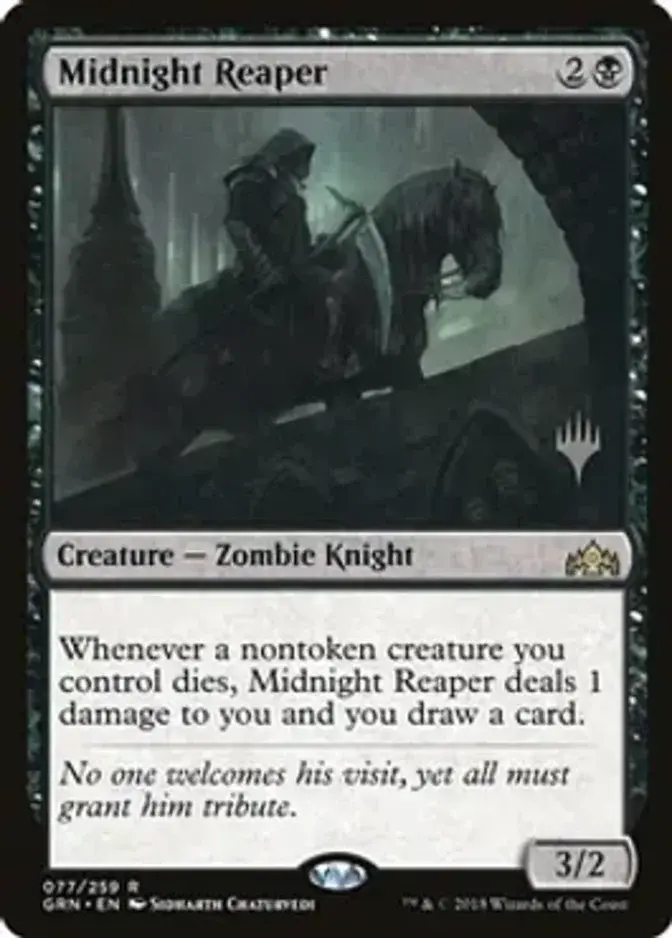 Midnight Reaper <planeswalker stamp> [PTHB] (F)