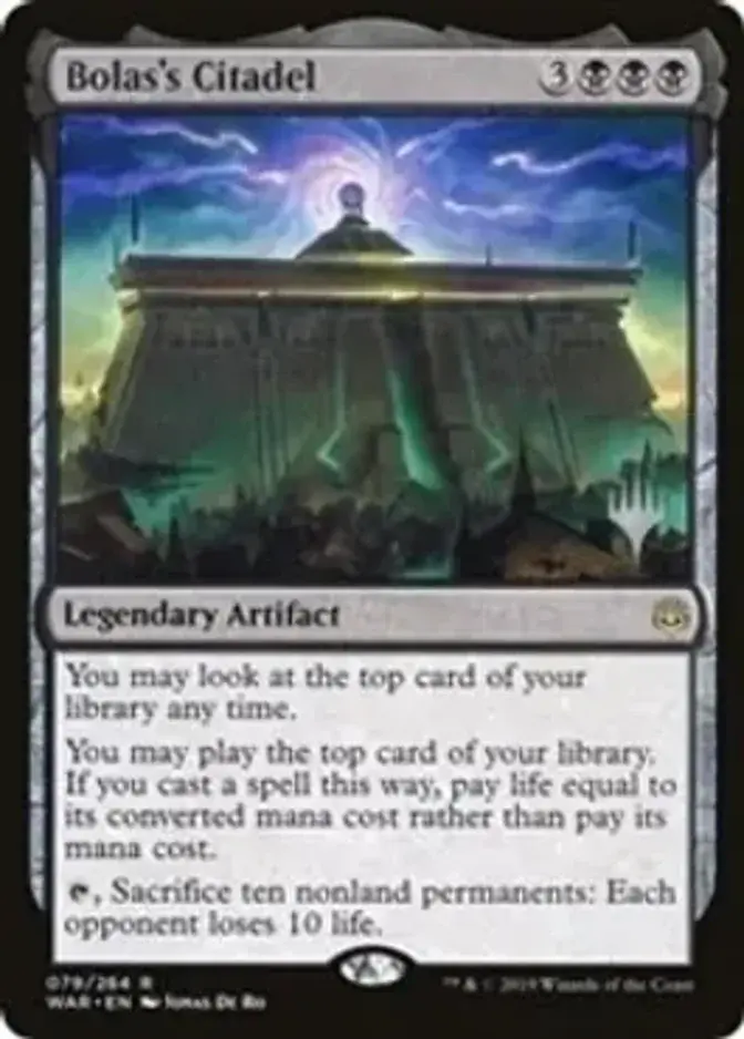 Bolas's Citadel <planeswalker stamp> [PTHB] (F)