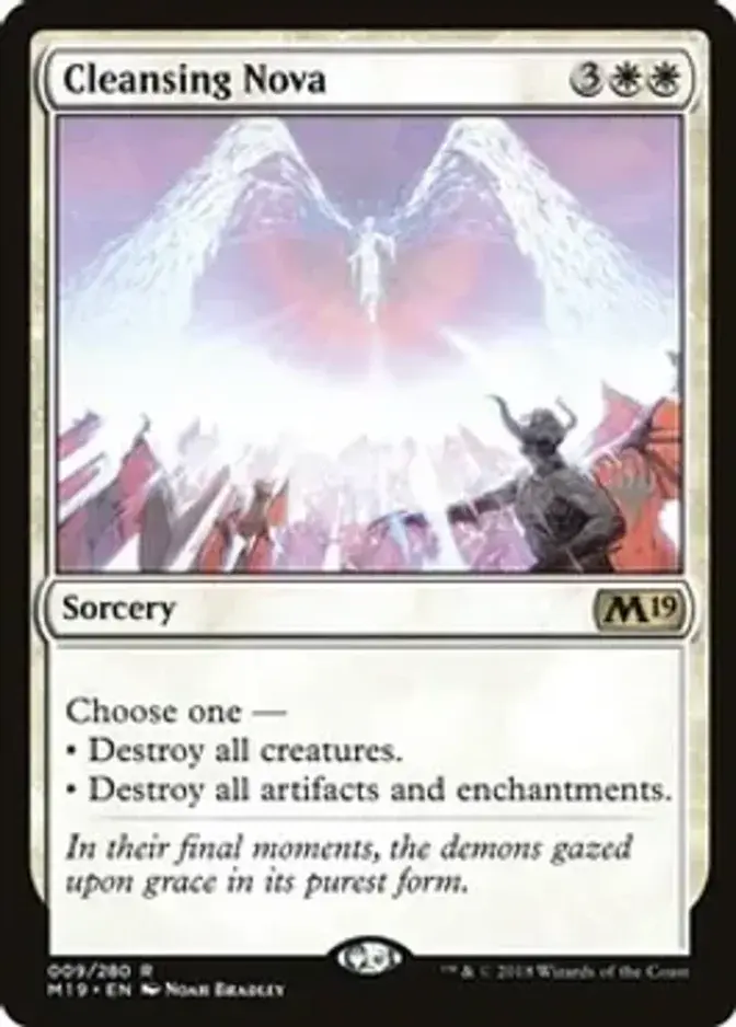 Cleansing Nova <planeswalker stamp> [PTHB] (F)
