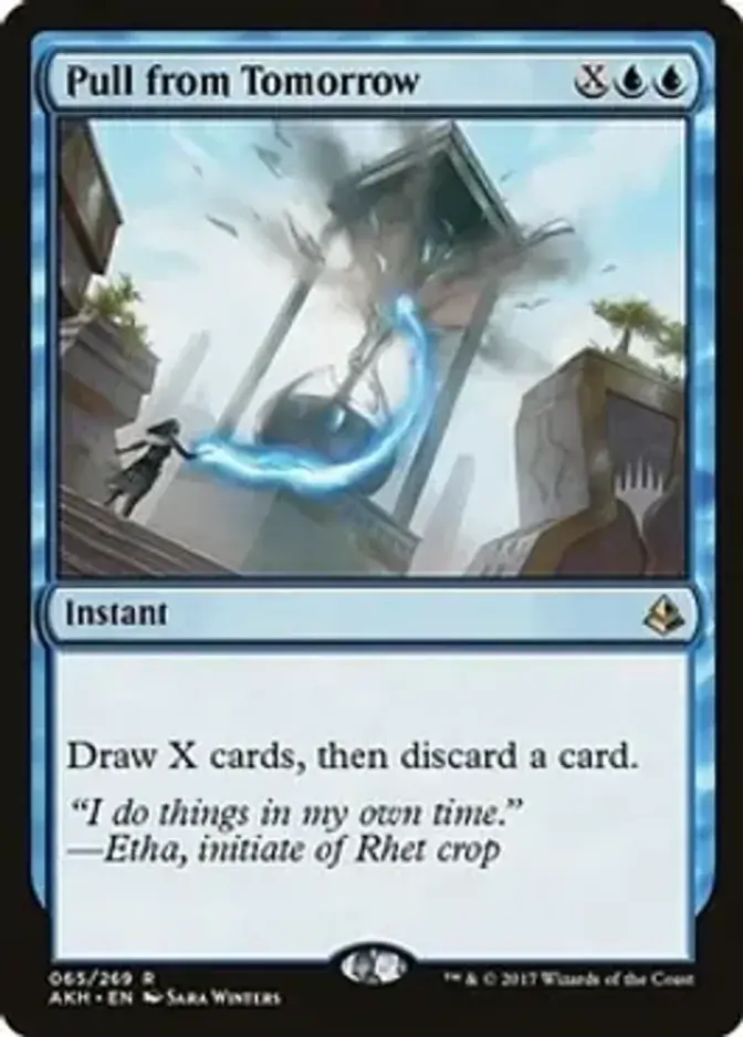 Pull from Tomorrow <planeswalker stamp> [PTHB] (F)