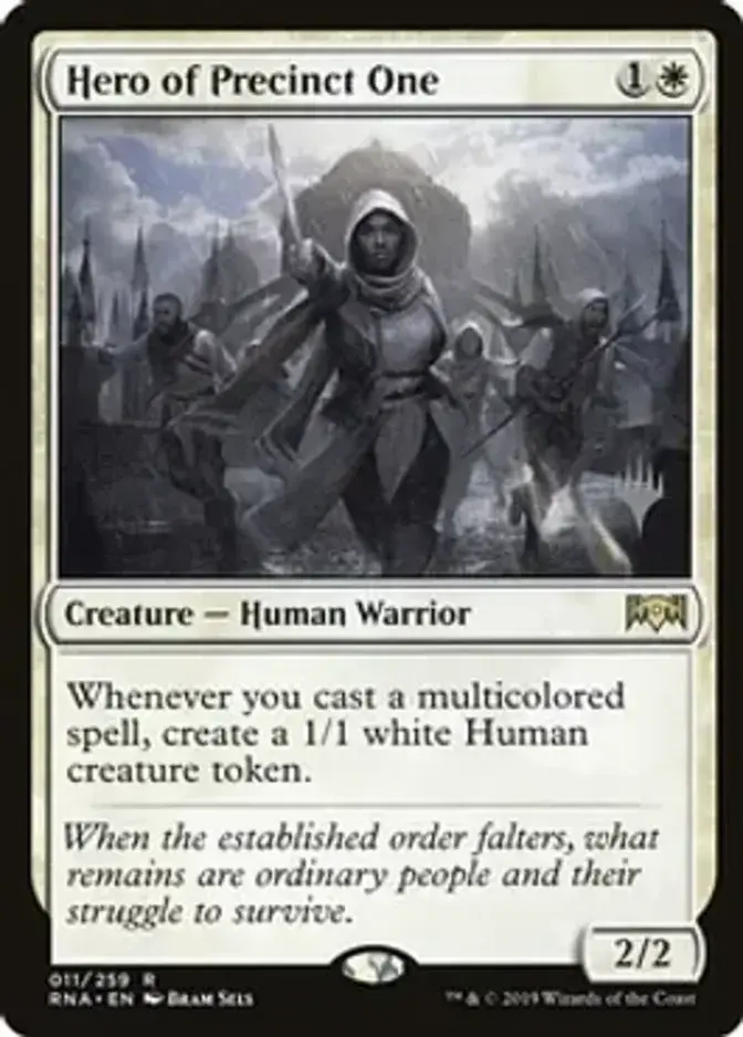 Hero of Precinct One <planeswalker stamp> [PTHB] (F)