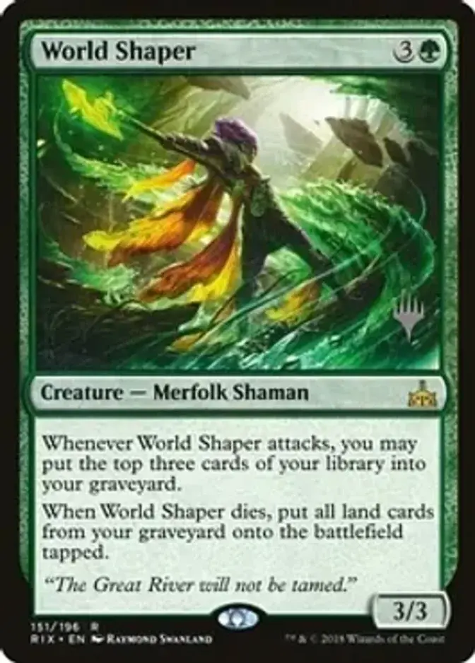 World Shaper <planeswalker stamp> [PTHB] (F)