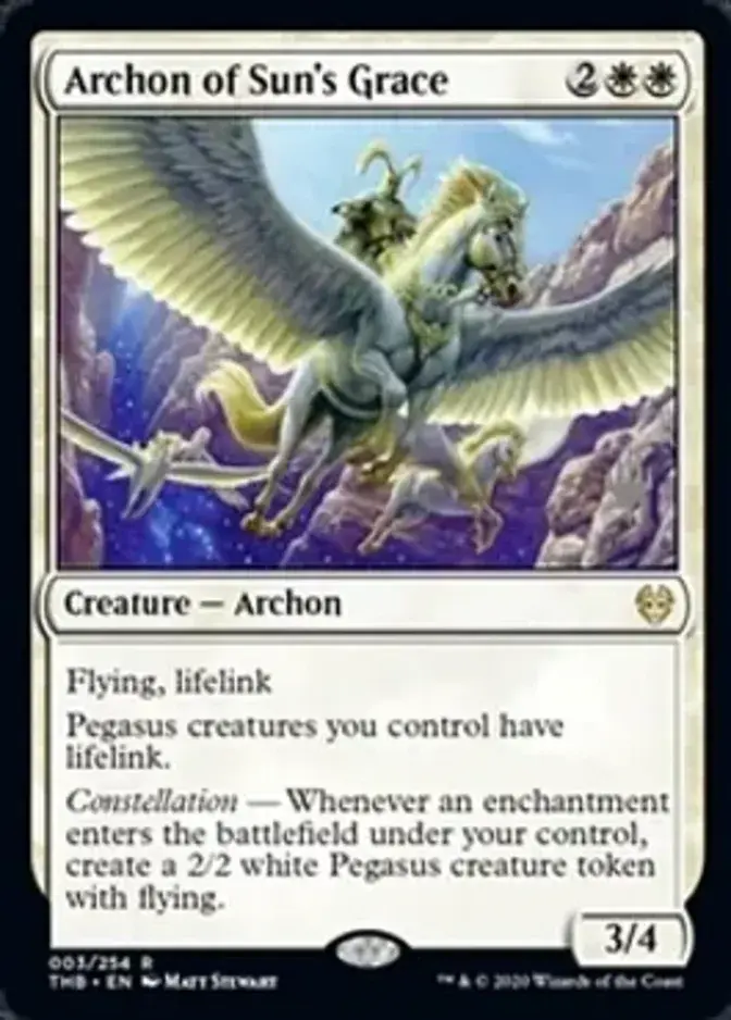 Archon of Sun's Grace <planeswalker stamp> [PTHB] (F)