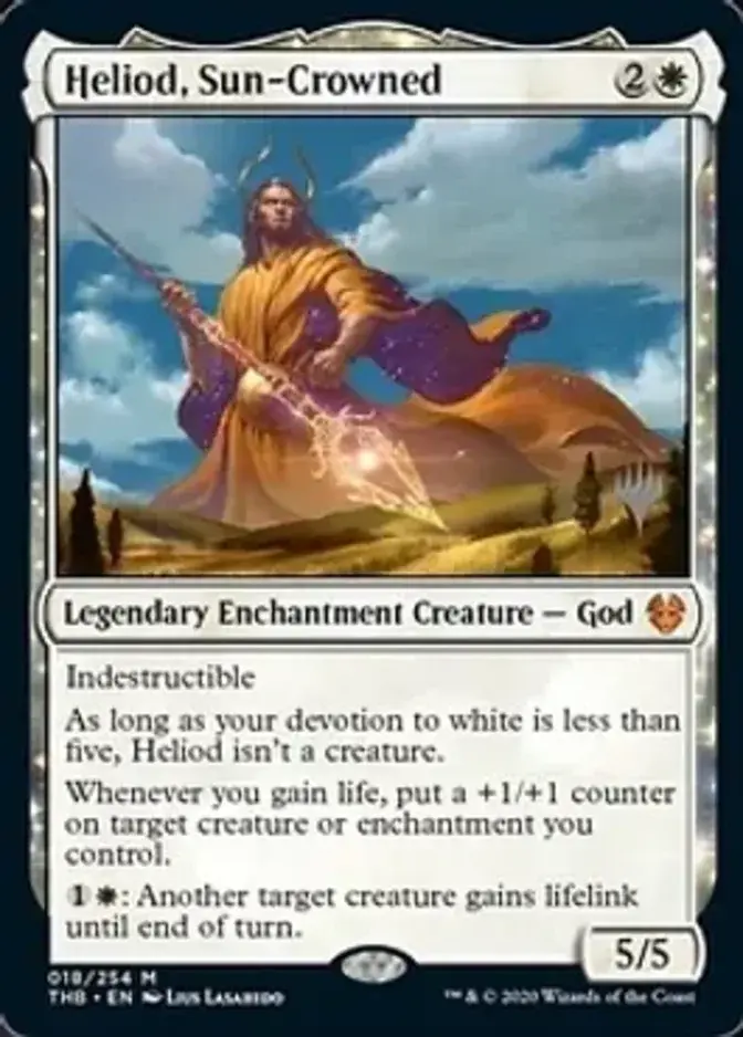 Heliod, Sun-Crowned <planeswalker stamp> [PTHB] (F)