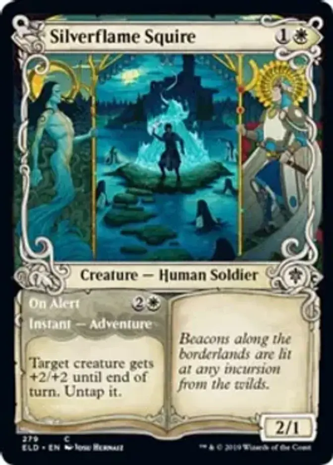 Silverflame Squire <showcase> [ELD]