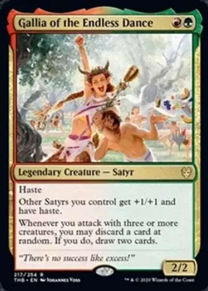 Gallia of the Endless Dance <planeswalker stamp> [PTHB] (F)