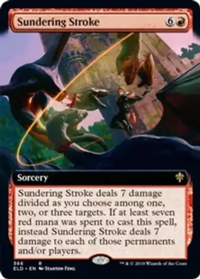 Sundering Stroke <extended> [ELD] (F)