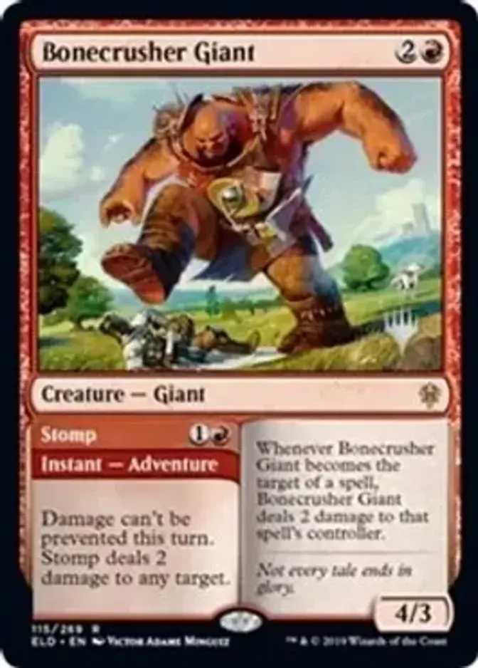 Bonecrusher Giant <planeswalker stamp> [PELD]
