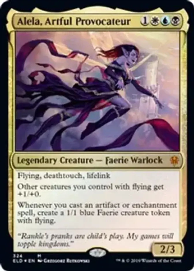 Alela, Artful Provocateur <brawl deck> [ELD]
