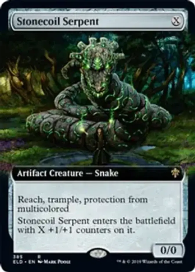 Stonecoil Serpent <extended> [ELD] (F)