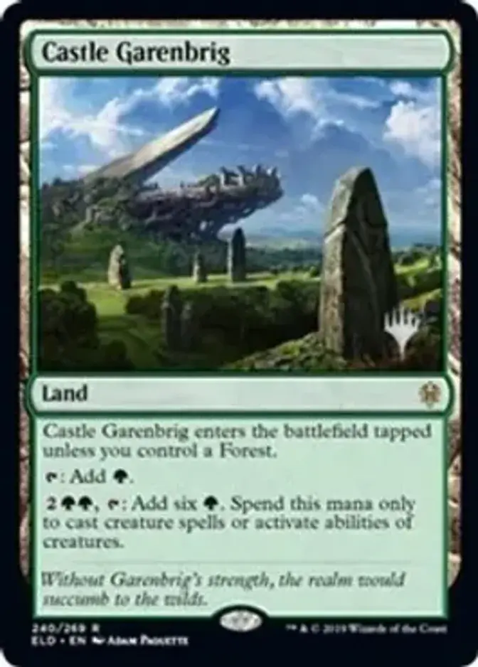 Castle Garenbrig <planeswalker stamp> [PELD]