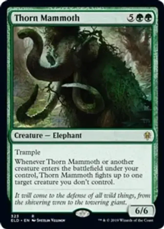 Thorn Mammoth <brawl deck> [ELD]