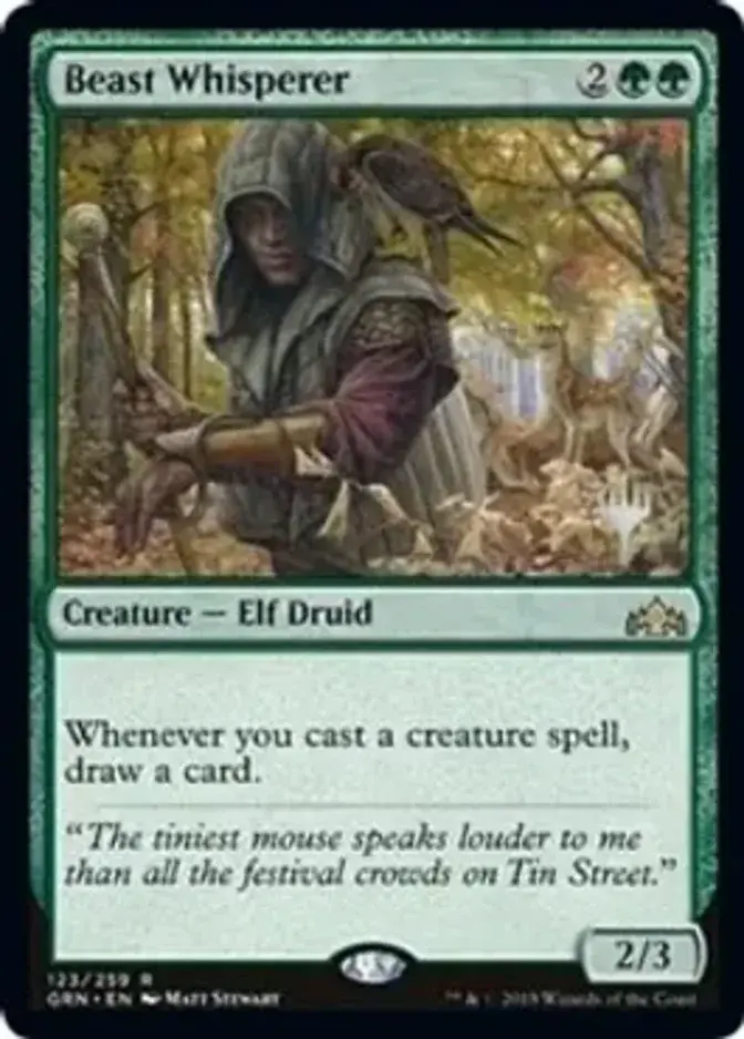 Beast Whisperer <planeswalker stamp> [PELD]