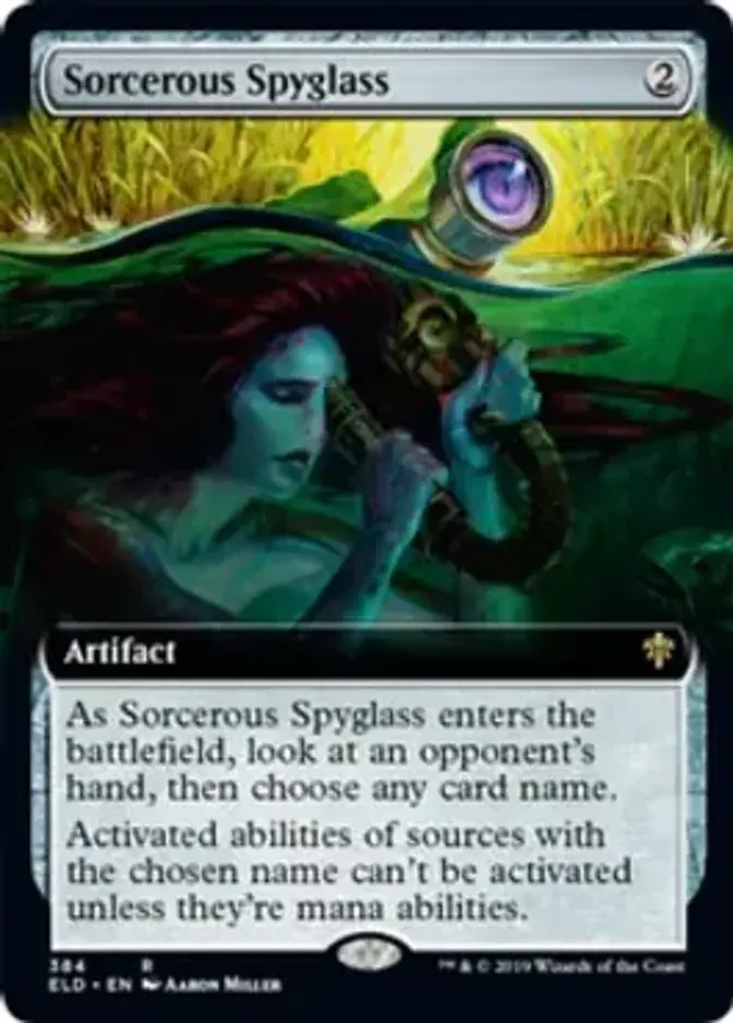 Sorcerous Spyglass <extended> [ELD]