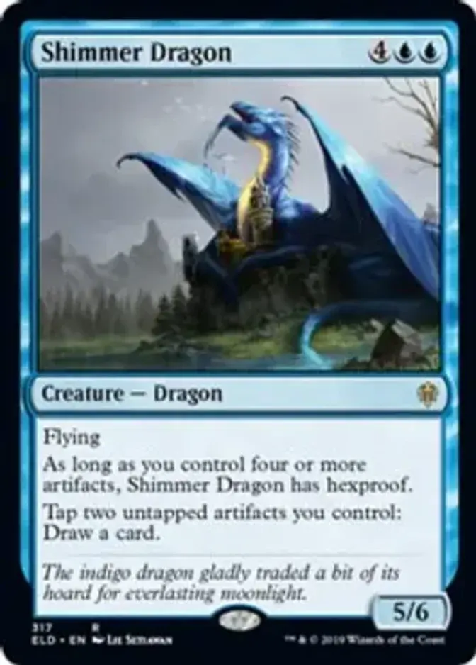 Shimmer Dragon <brawl deck> [ELD]