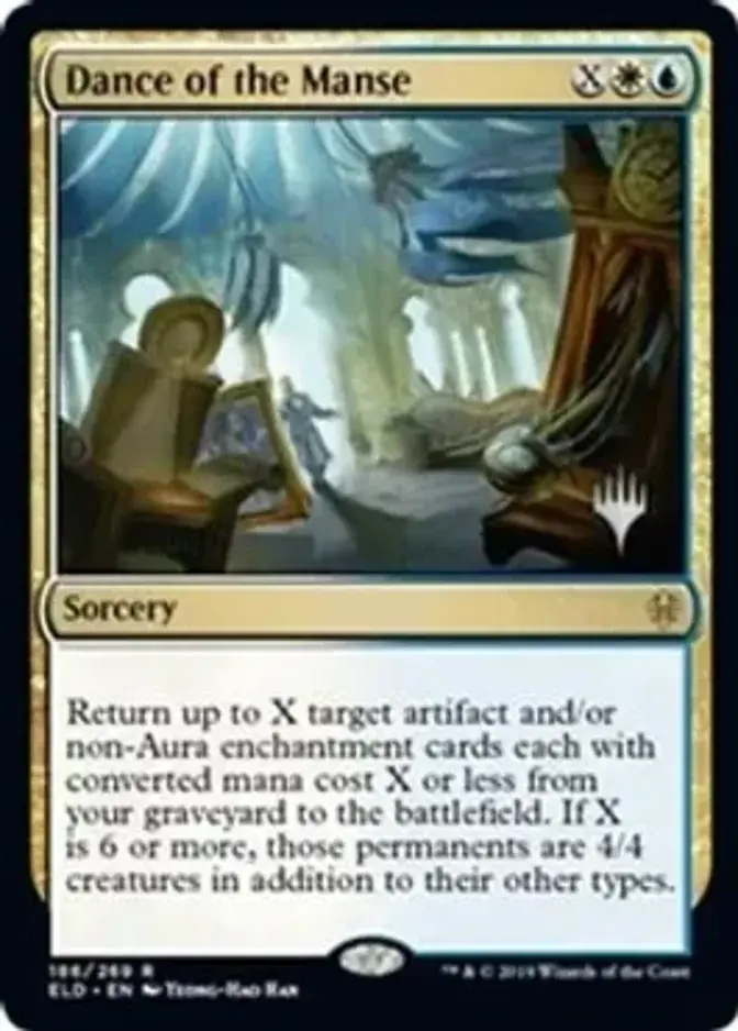 Dance of the Manse <planeswalker stamp> [PELD]