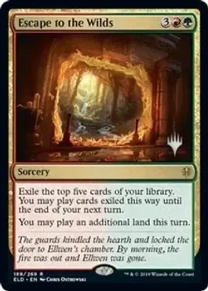 Escape to the Wilds <planeswalker stamp> [PELD]