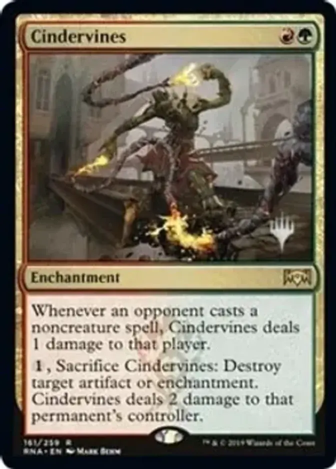 Cindervines <planeswalker stamp> [PELD]