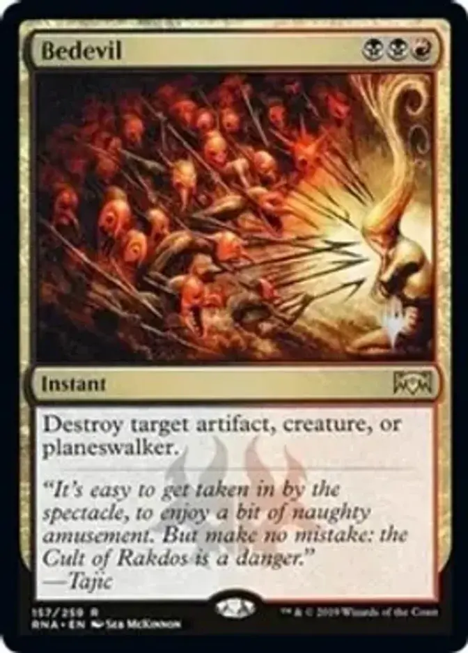Bedevil <planeswalker stamp> [PELD] (F)