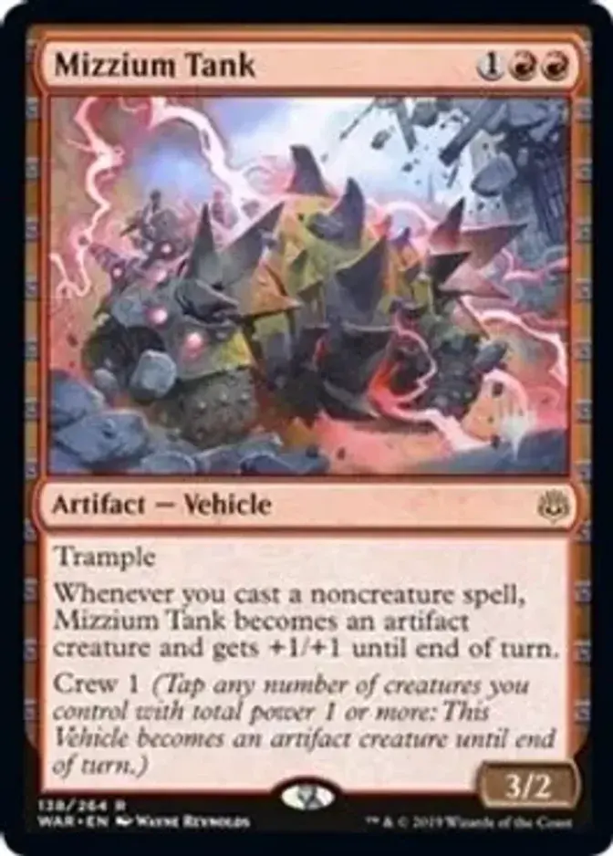 Mizzium Tank <planeswalker stamp> [PELD] (F)