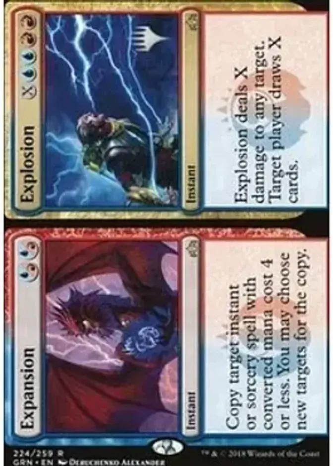 Expansion // Explosion <planeswalker stamp> [PELD] (F)