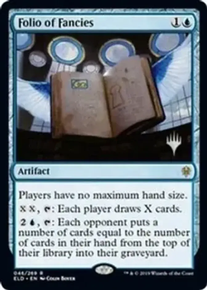 Folio of Fancies <planeswalker stamp> [PELD] (F)