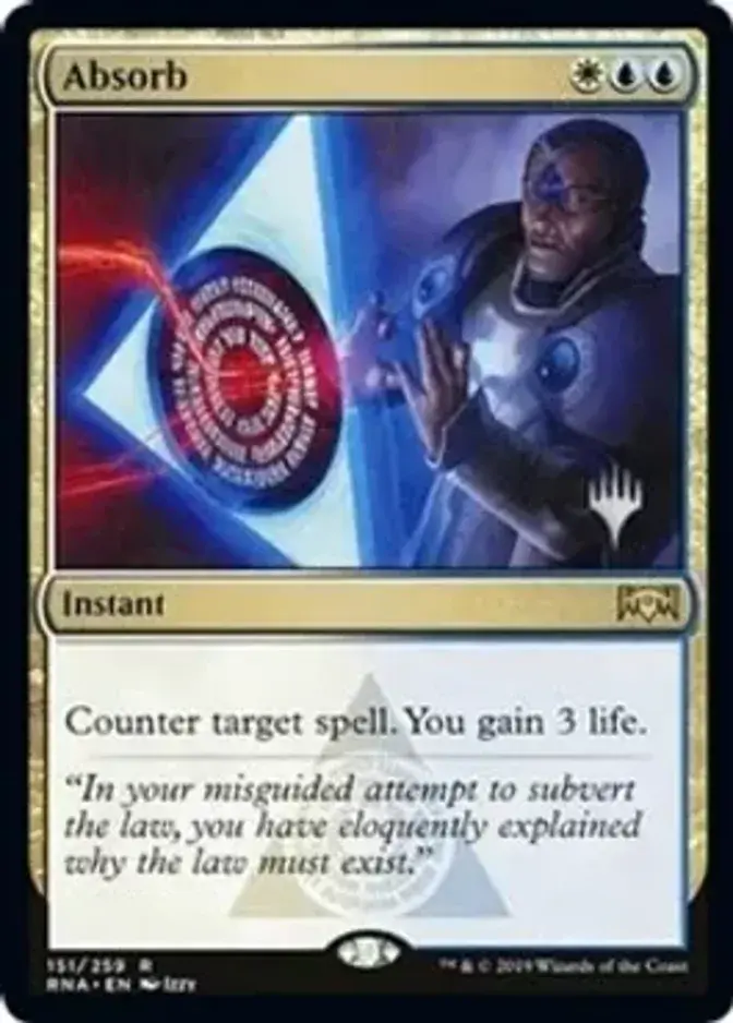 Absorb <planeswalker stamp> [PELD] (F)