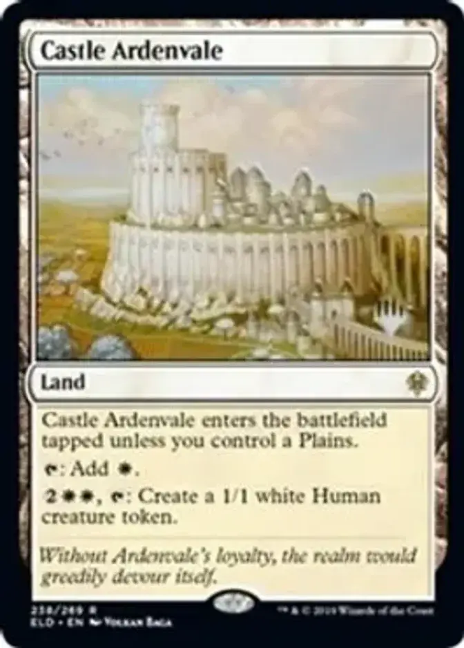 Castle Ardenvale <planeswalker stamp> [PELD] (F)