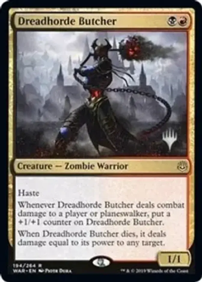 Dreadhorde Butcher <planeswalker stamp> [PELD] (F)
