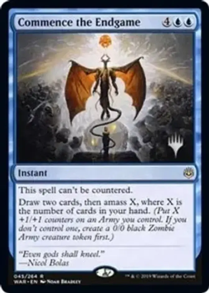 Commence the Endgame <planeswalker stamp> [PELD] (F)